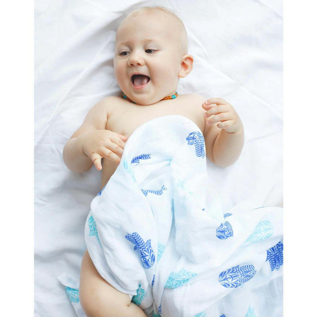 Organic Cotton Muslin Swaddle