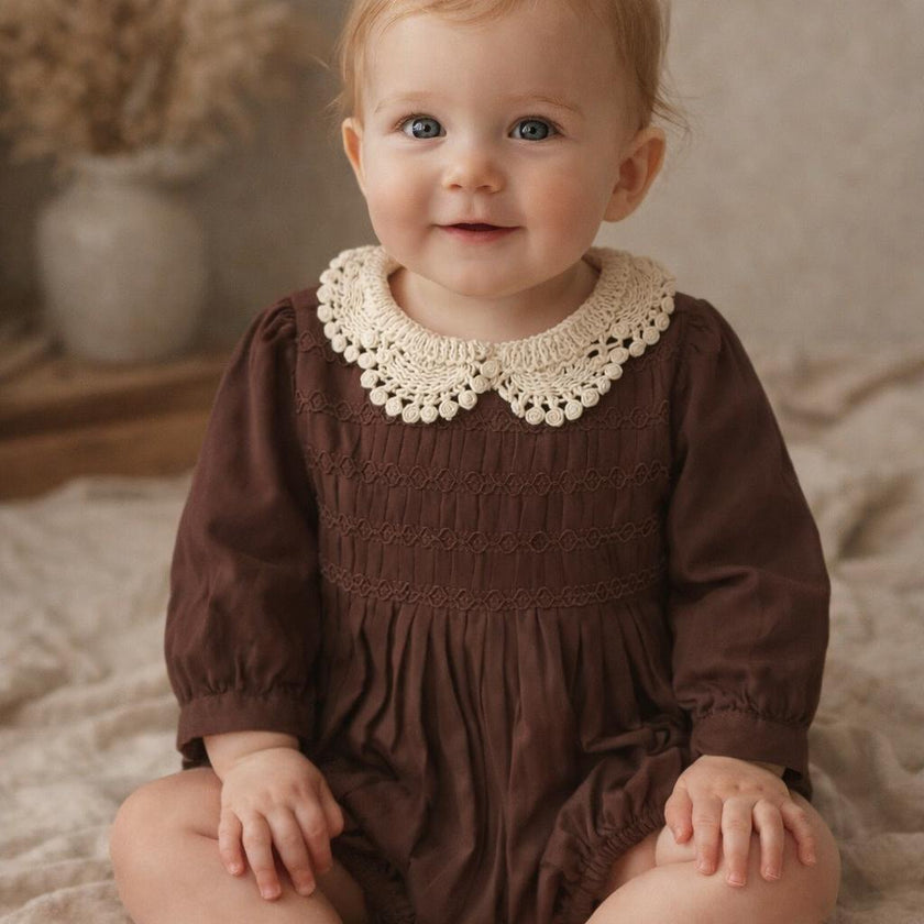 Crochet Collar Romper