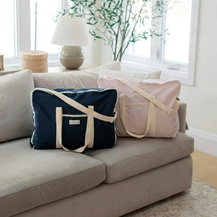 Portable Bedding Set Bags (Navy)