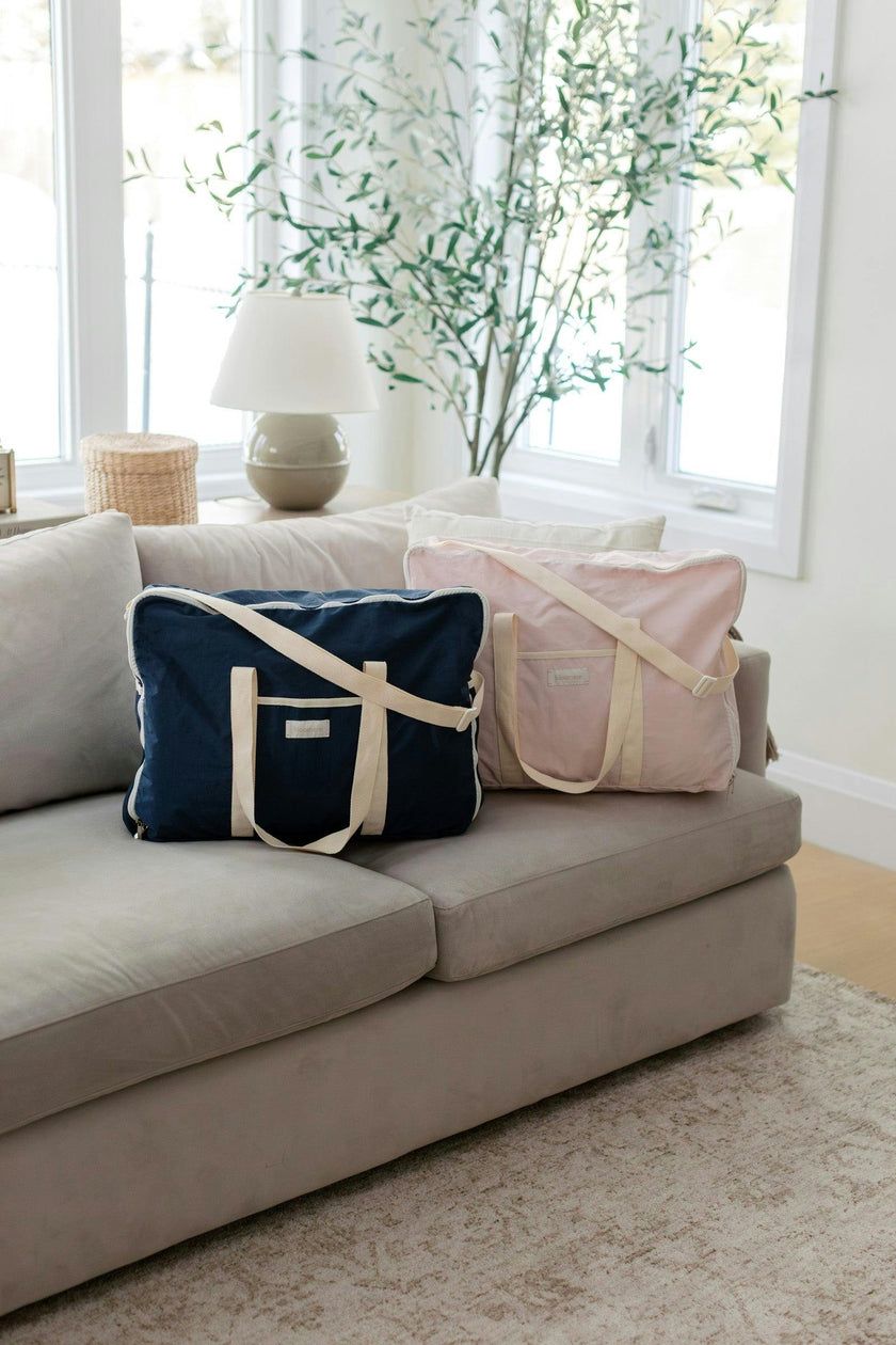 Portable Bedding Set Bags (Navy)