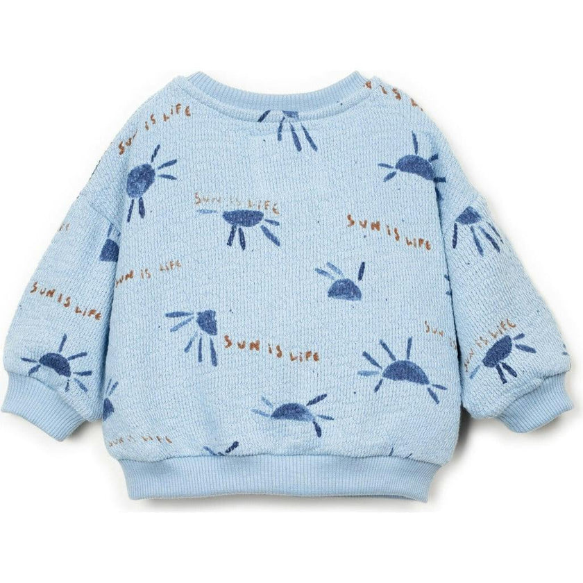 Sun Print Jersey Sweatshirt