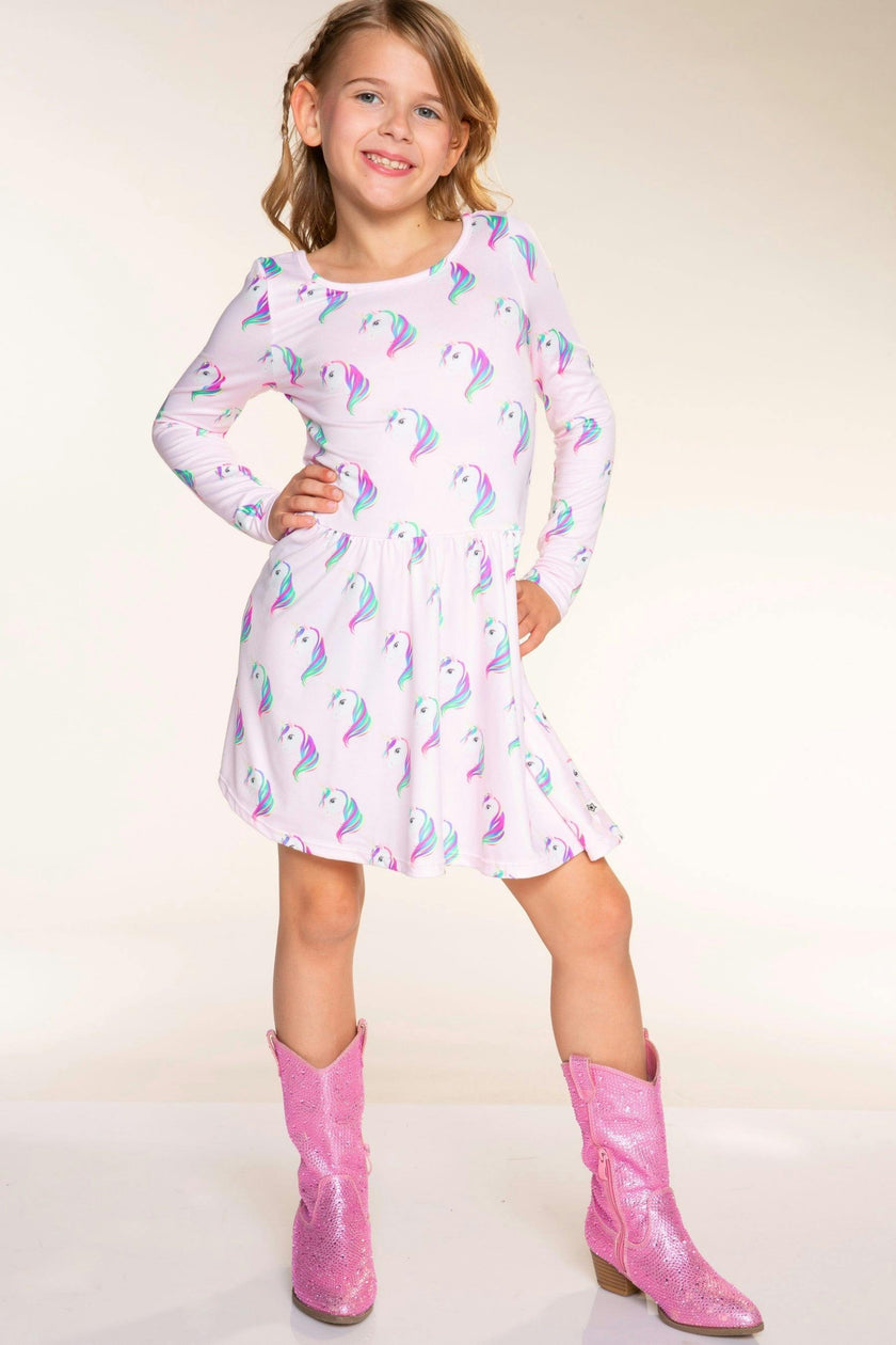 Simply Soft Long Sleeve Scoop Back Be Happy Dress