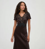 The Oakley Dress -  Chocolate