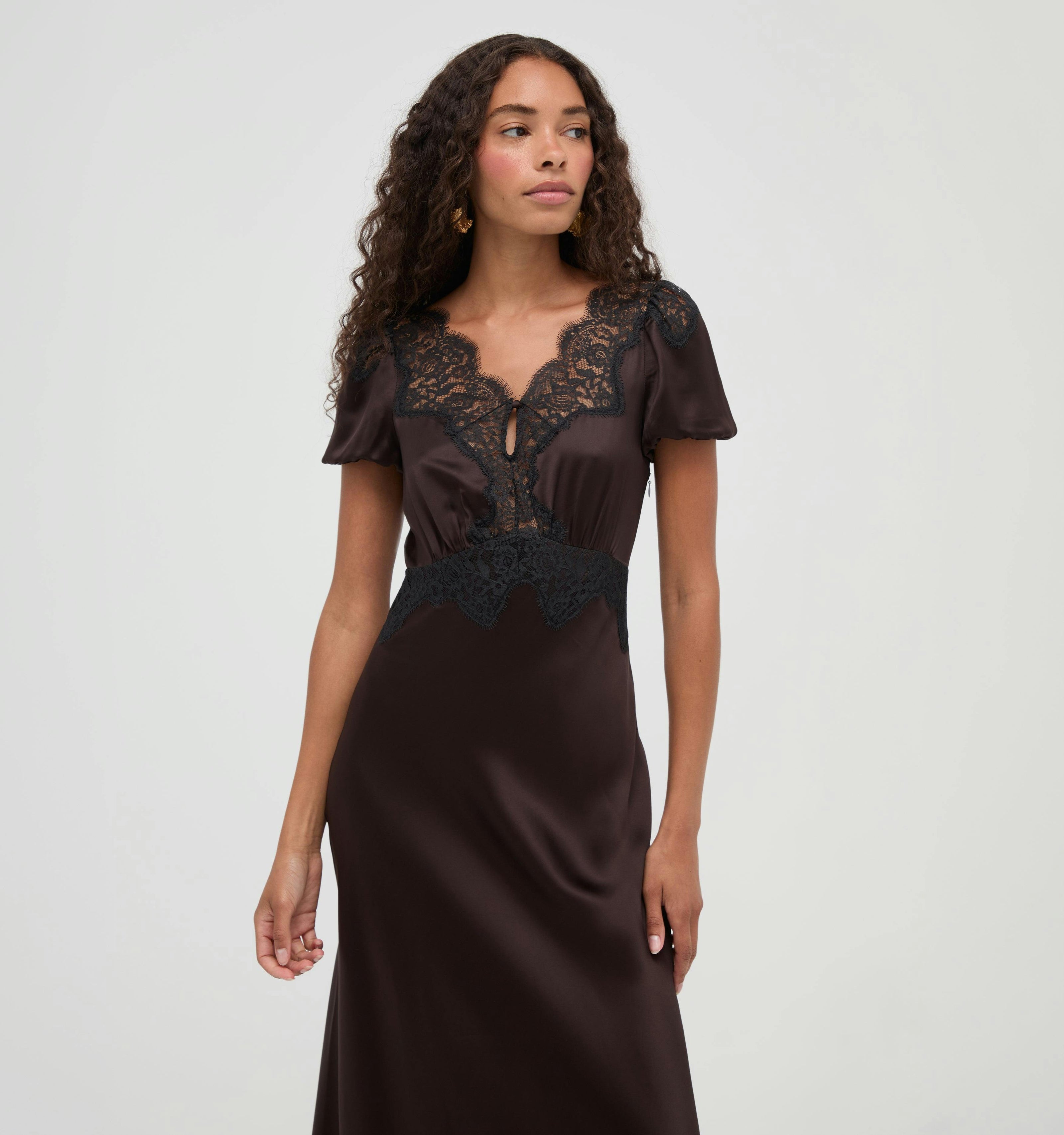 The Oakley Dress -  Chocolate