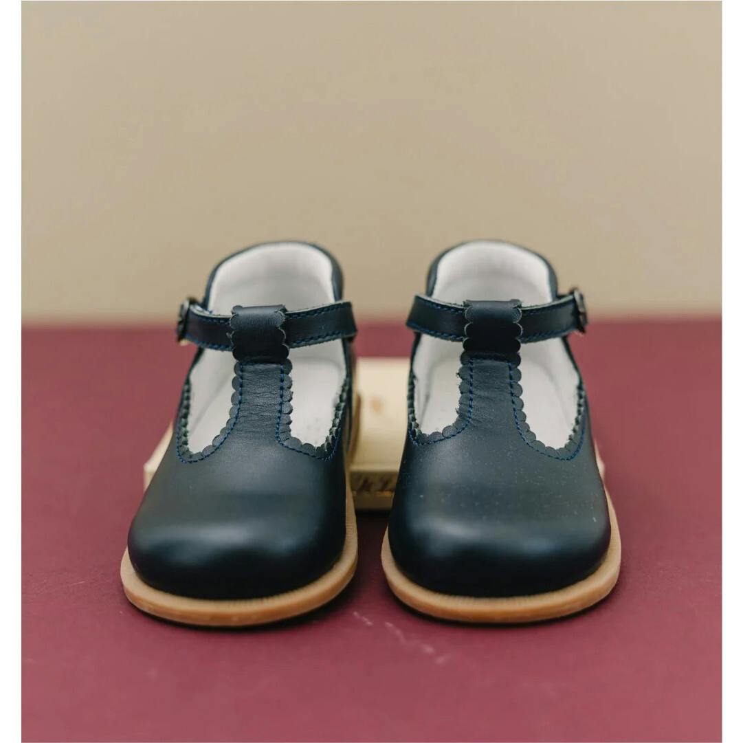 Louise Scalloped T-Strap Mary Jane