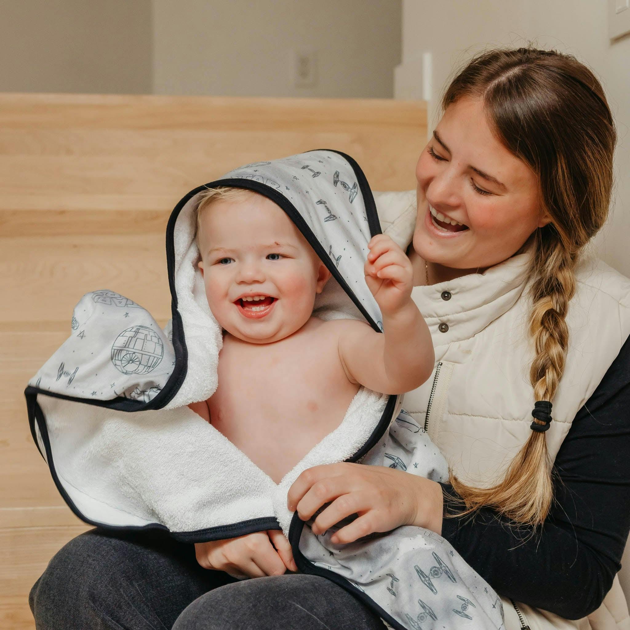Premium Baby Knit Hooded Towel - Empire
