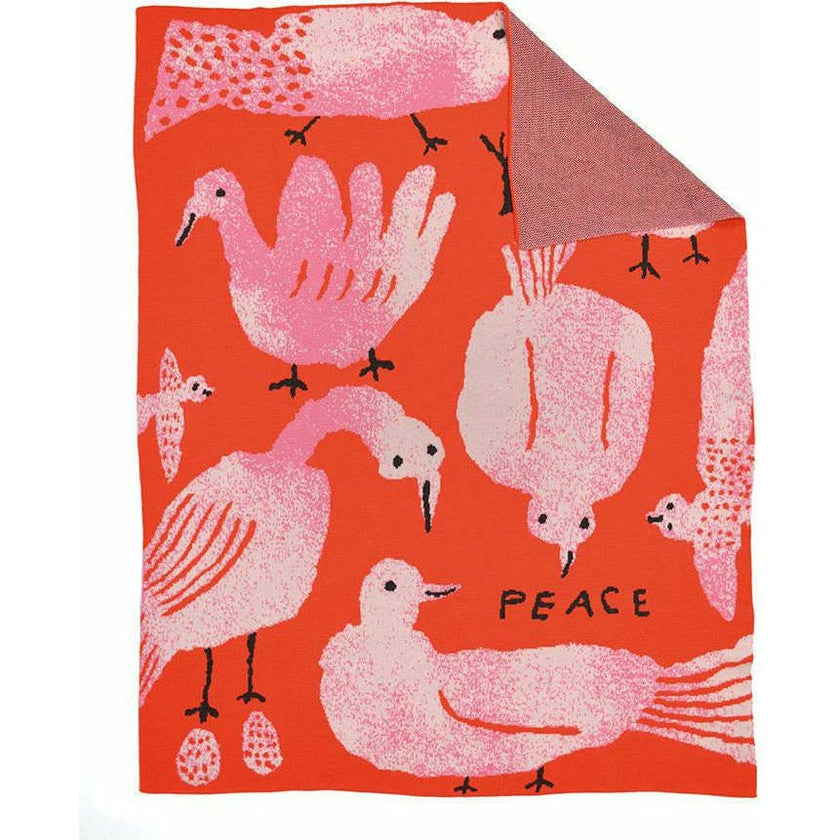 Peace Knit Blanket