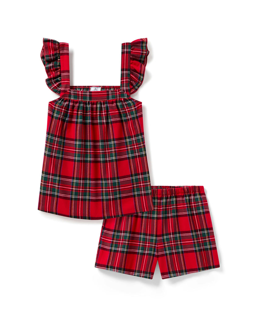 Women's Brushed Twill Clara Short Set in Imperial Tartan