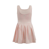 Peach Heart Scuba Tennis Dress