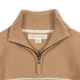 Organic Half Zip Sweater