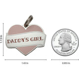 Daddy's Girl Pet ID Tag