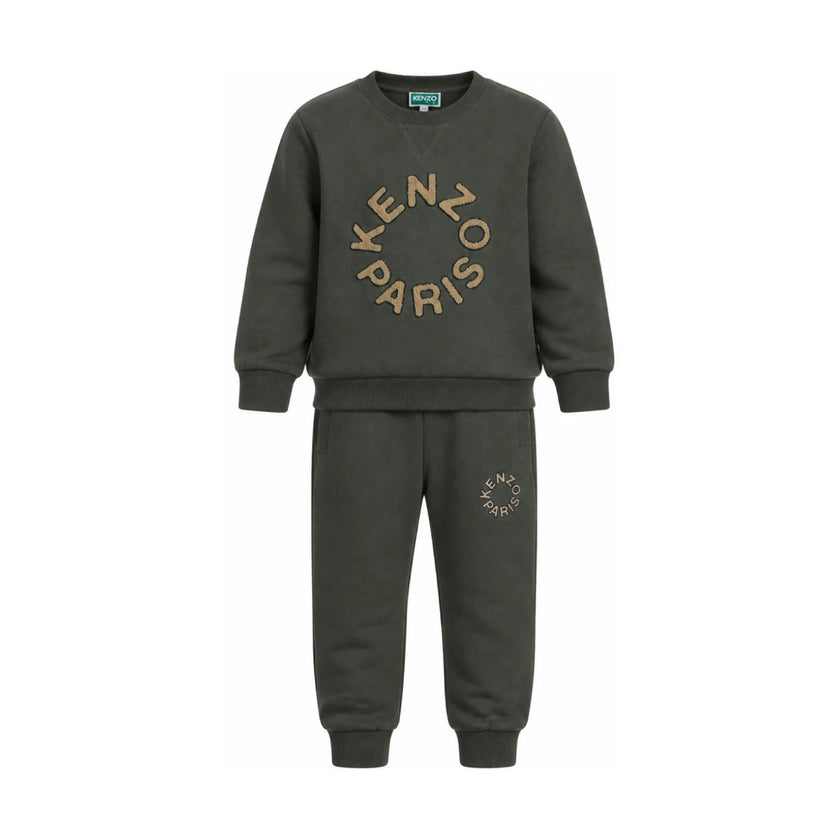 Green Logo Sweat Set