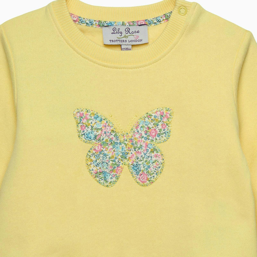 Baby Emma & Georgina Butterfly Sweatshirt