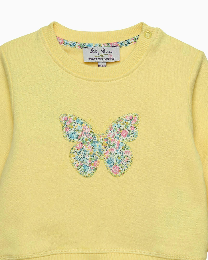 Baby Emma & Georgina Butterfly Sweatshirt