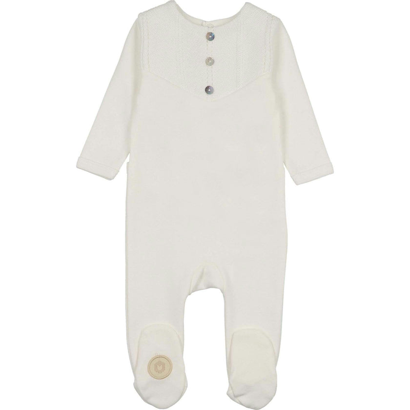 V-Knit Henley Footie