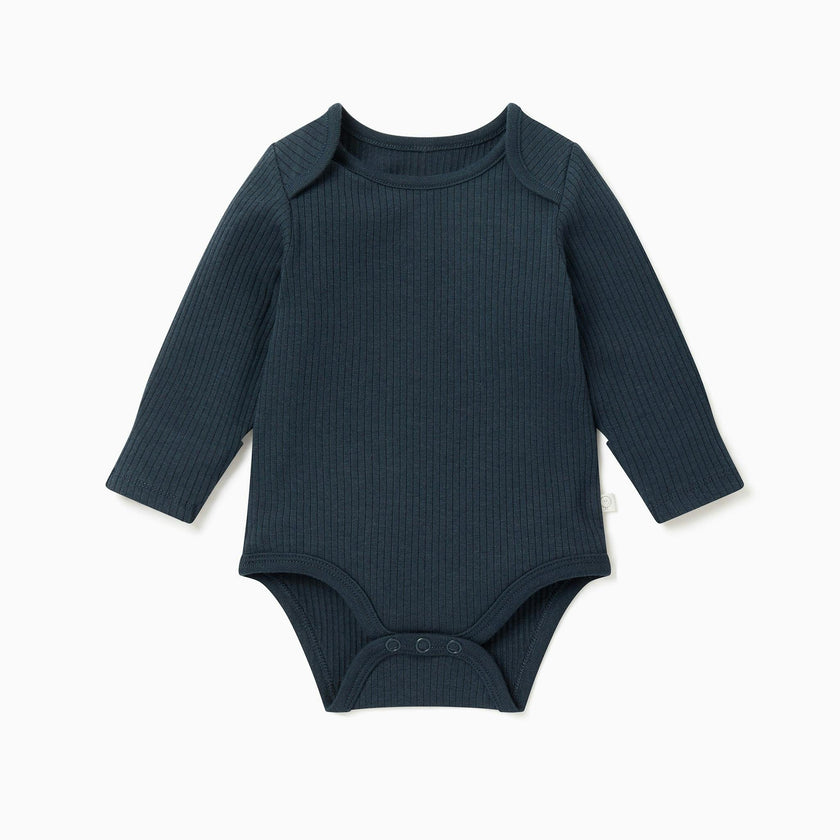 Ribbed Long Sleeve Bodysuit