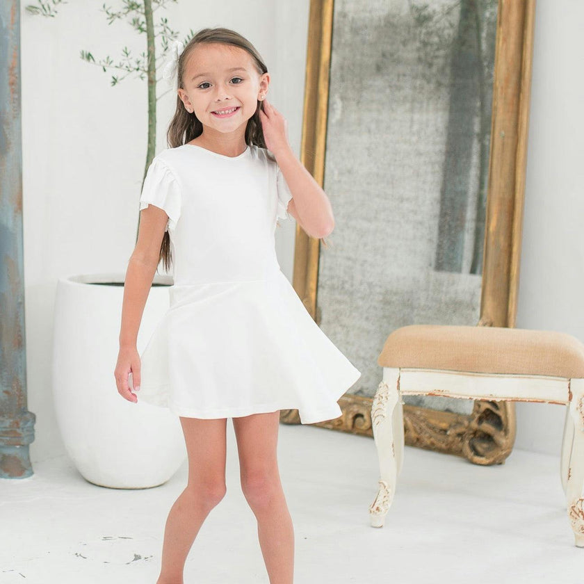 Cap Sleeve Twirl Dress