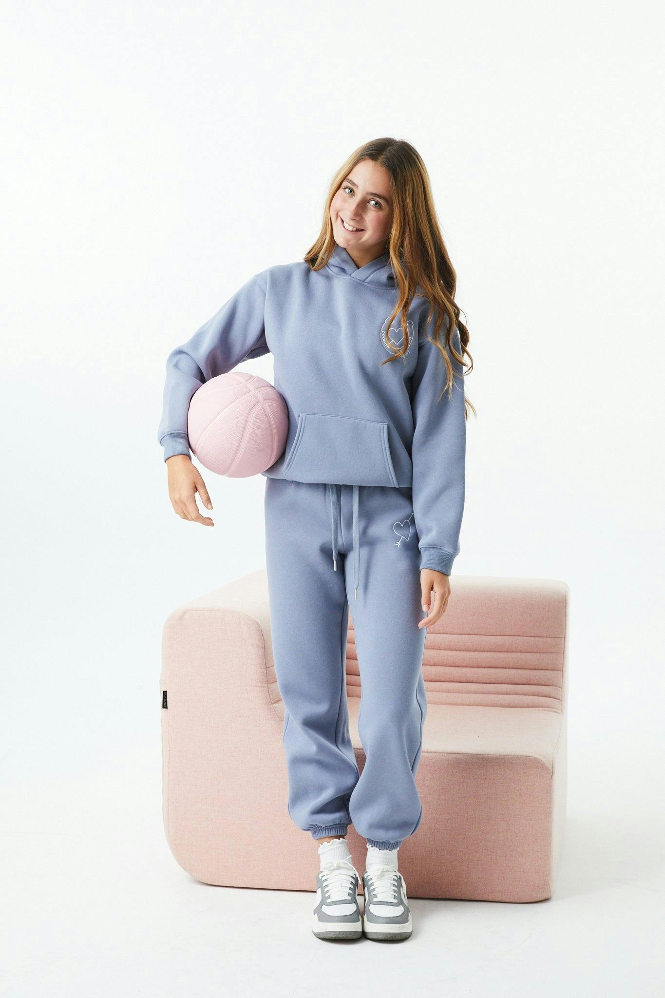 Jessie Fall Blue Sky French Terry Jogger - Lucky