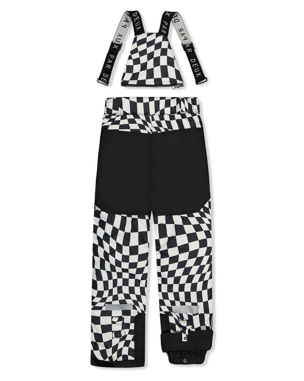Two Piece Teknik Snowsuit Black And White