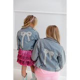 Women's Crystal Denim Jacket