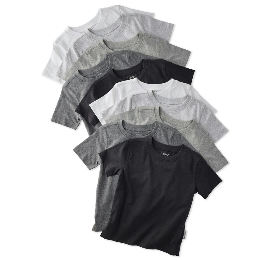 TAYLOR 10-Pack Toddler Short Sleeve T-Shirts