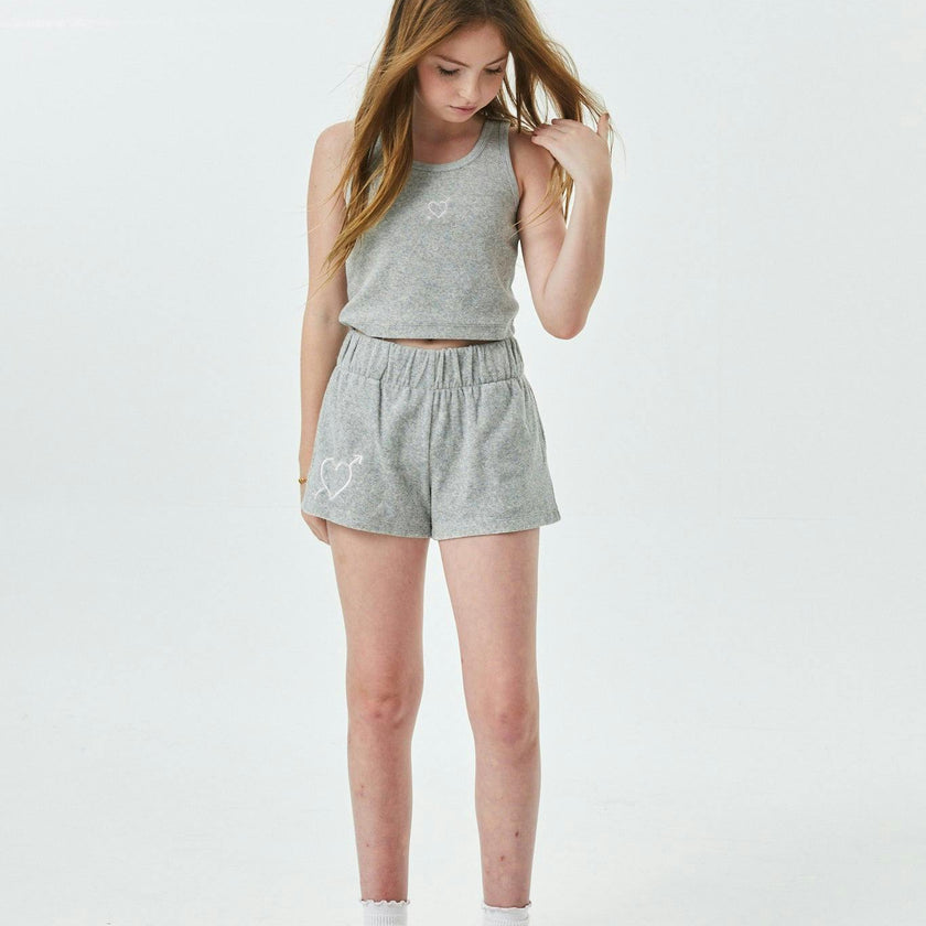 Emma Grey With Heart & Arrow Terry Tank