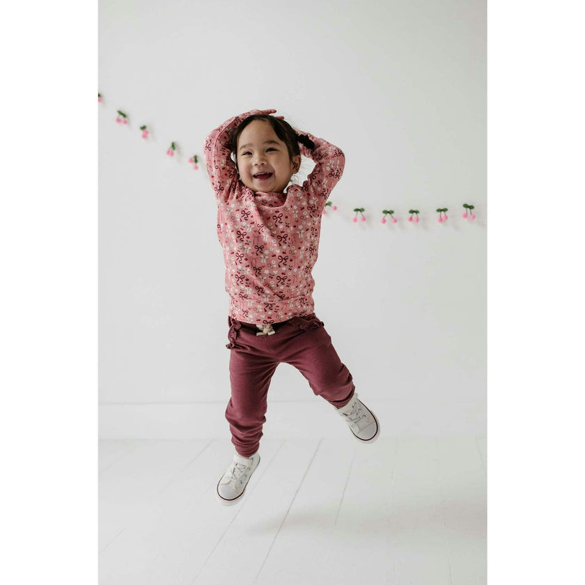 Girl's Raglan Sweatshirt