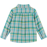 Infant Boys 4-Piece Vest Set | Navy & Khaki Plaid