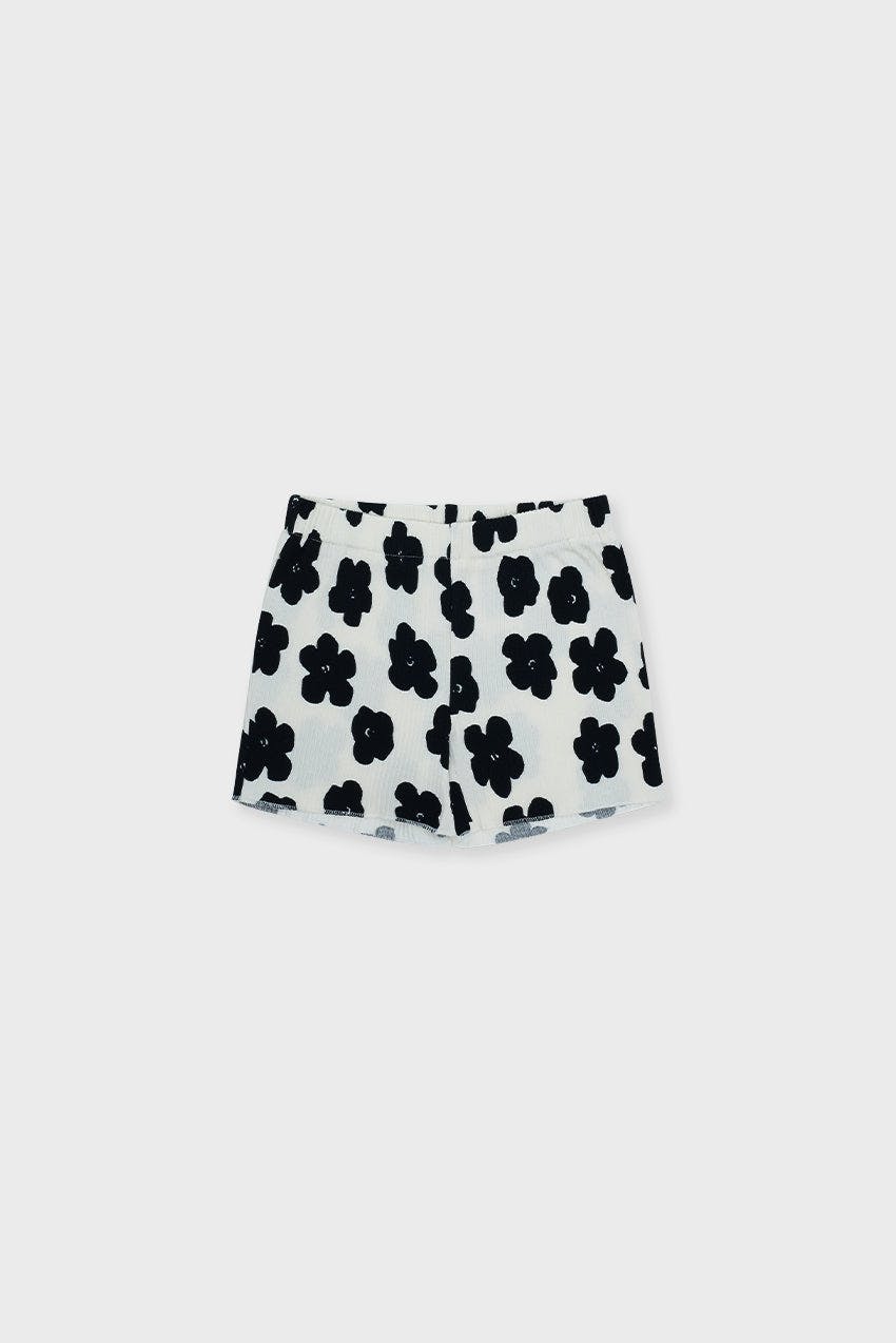 Organic Cotton Ribbed Short