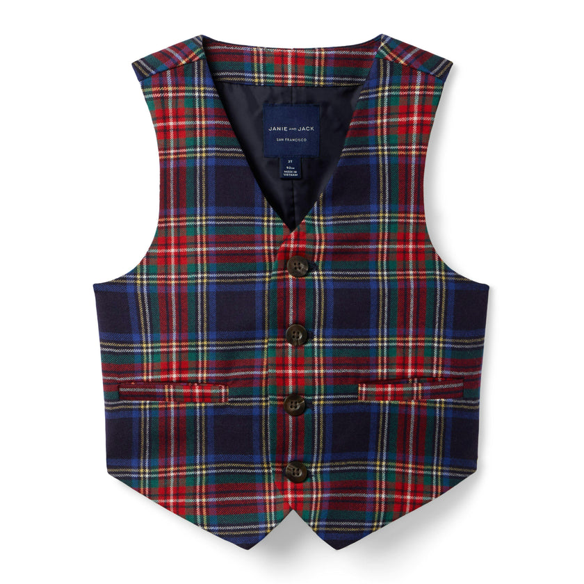 The Tartan Traditions Vest, multicolor
