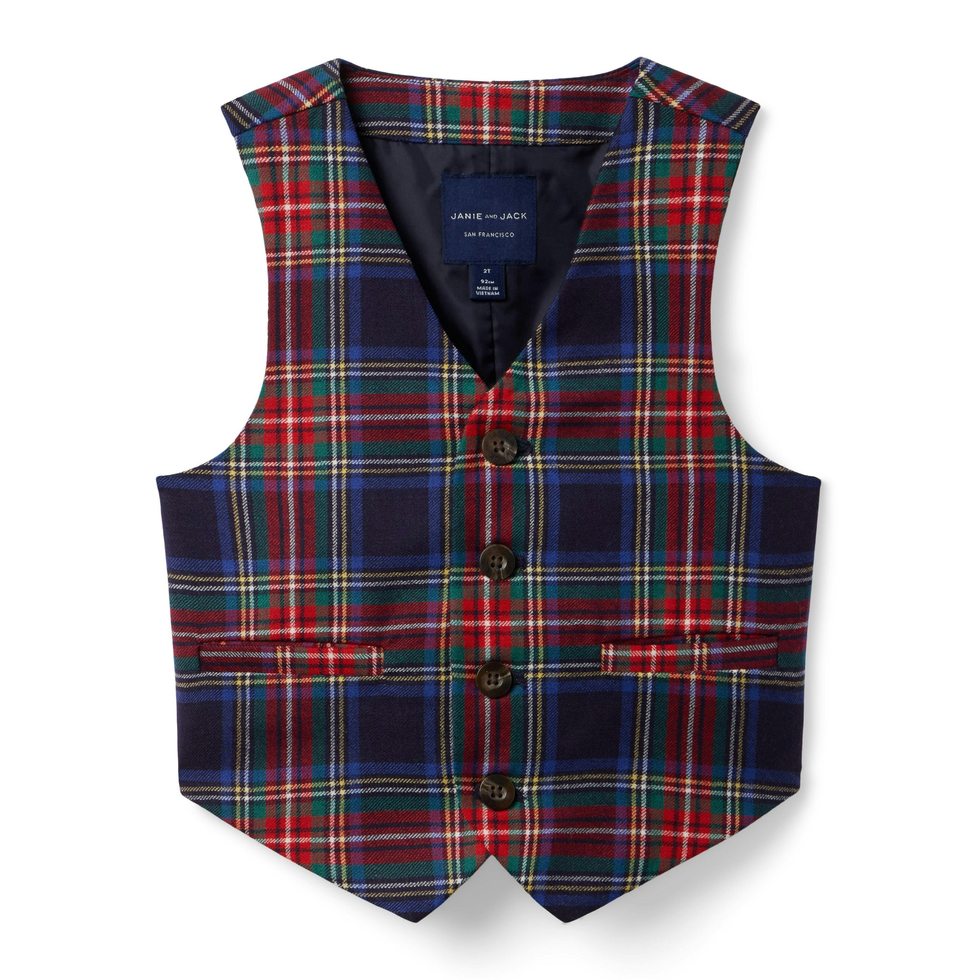 The Tartan Traditions Vest, multicolor