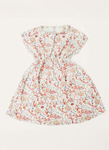 Delphine Dress - Rosy Coral Reef