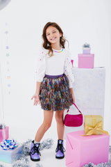 Shimmer Tinsel Party Skirt