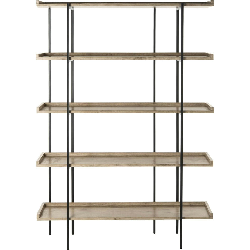Cecilia Retro Mid-Century 5-Tier Wood Etagere