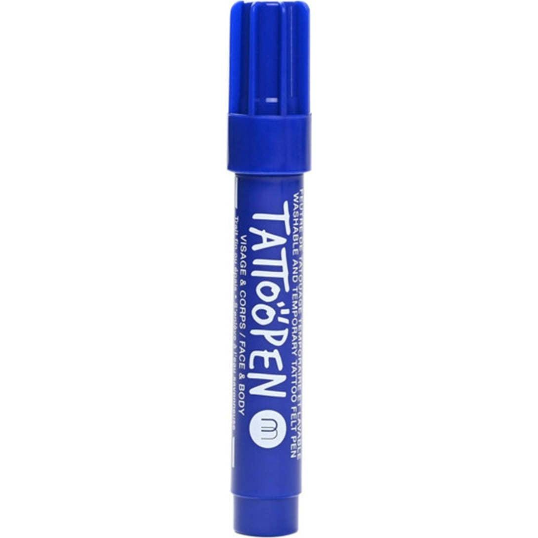 Tattoo Pen for Kids Dark Blue