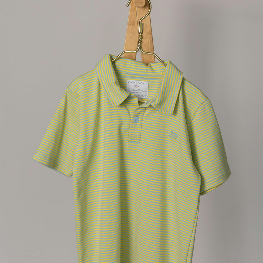 Banks Polo in Dockside Stripe
