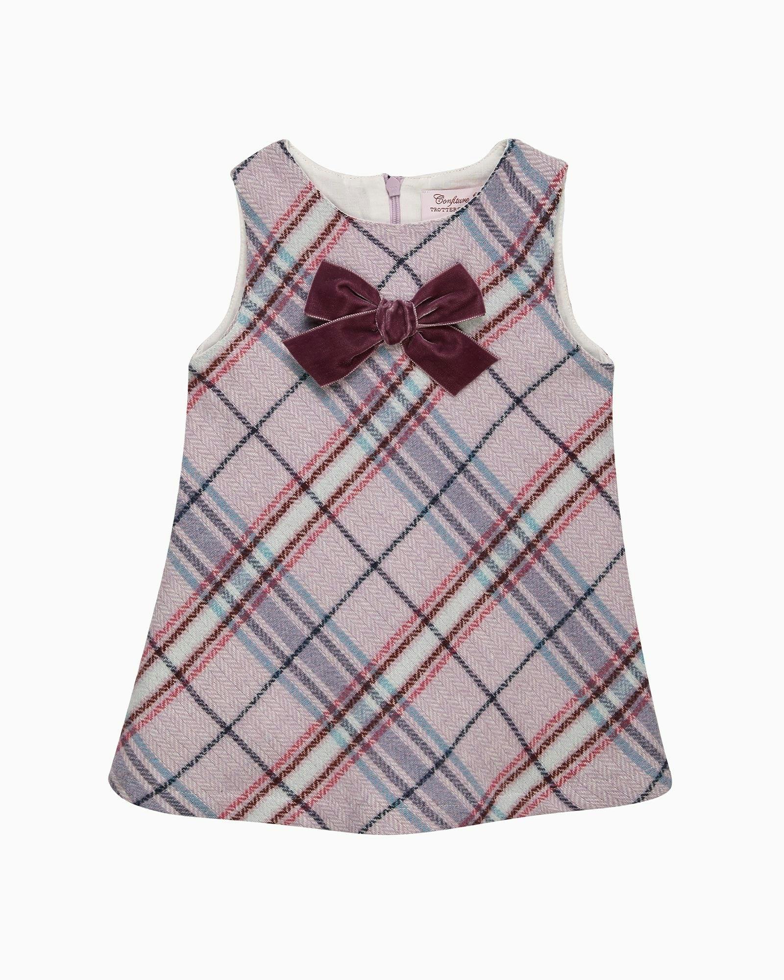 Baby Eleanor Checked Pinafore
