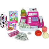 18" Doll Cash Register & Food Play Set