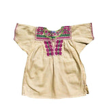 Hand Embroidered V-Tee Blouse