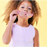 Polarized Keyhole: Pink Mirrored Lens