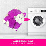 Happy Nappers: S4 Med - Purple & White Cat