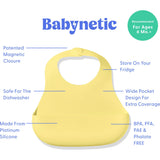 Magnetic Silicone Bib