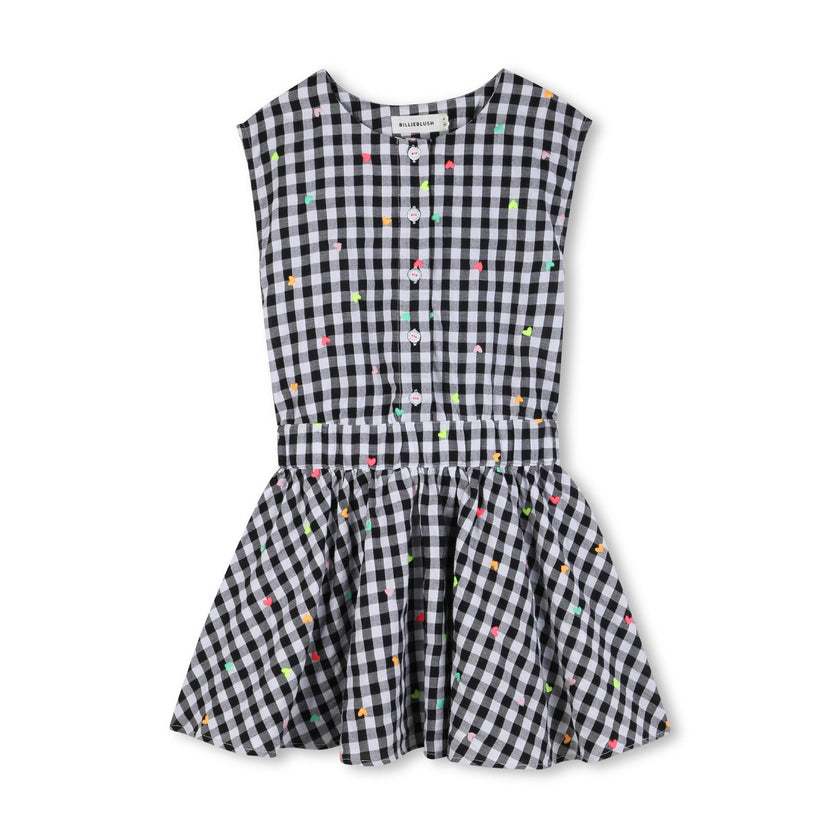 Black & White Gingham Kids’ Dress