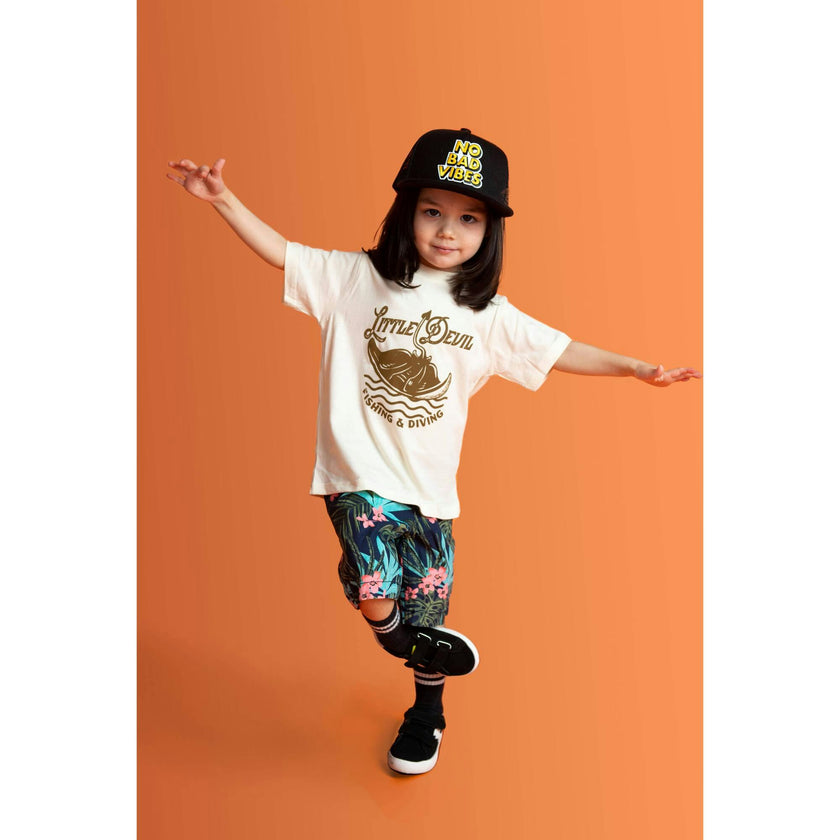 Little Devil Crew Neck Tee, Prints