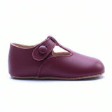 Alex Pre-Walker Baby Shoes - So Burgundy