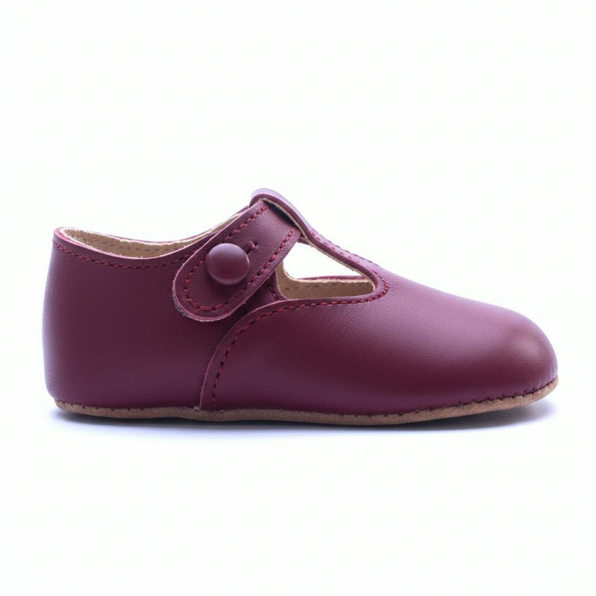 Alex Pre-Walker Baby Shoes - So Burgundy