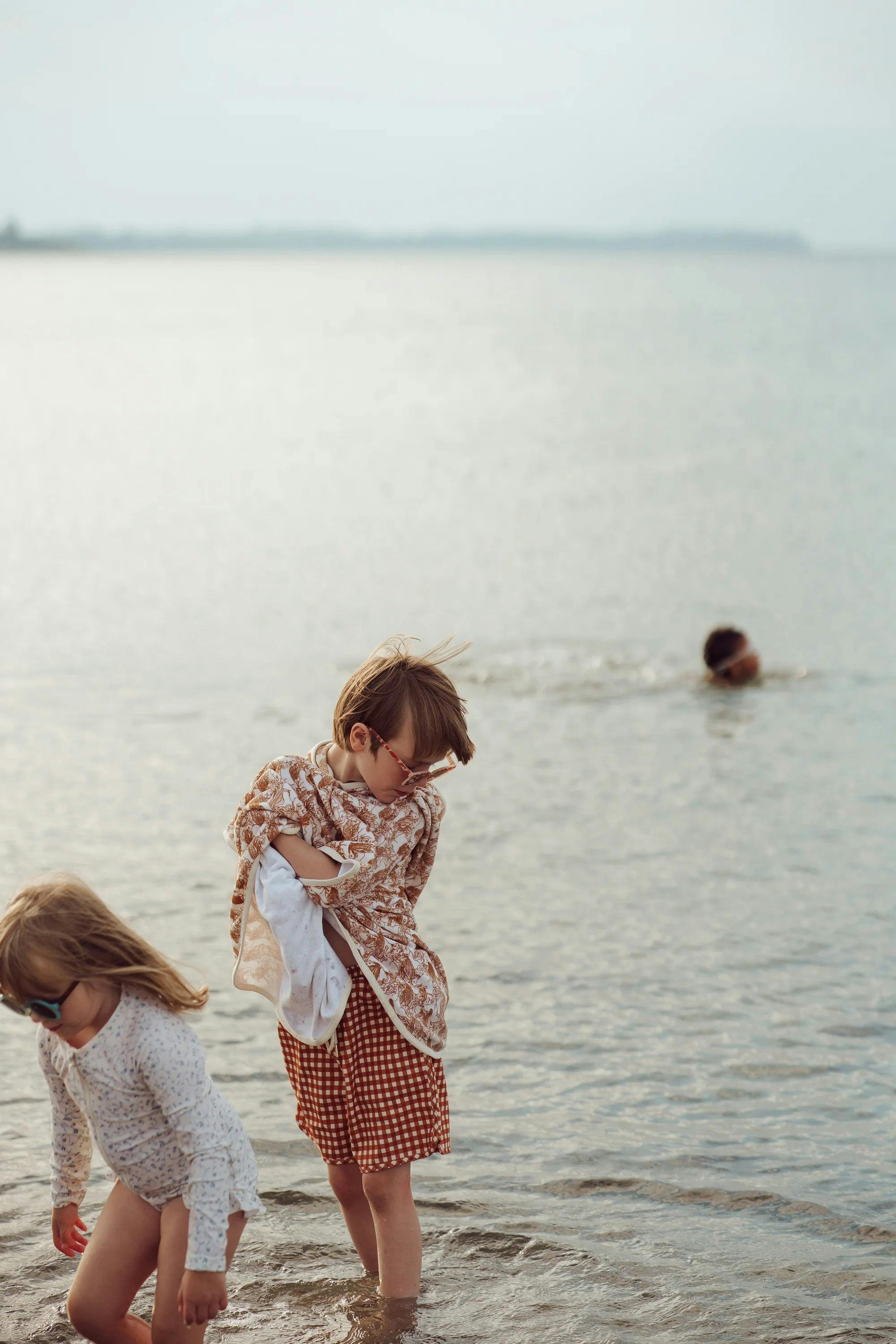 Bathing Towel Poncho | Organic Cotton - Pegasus