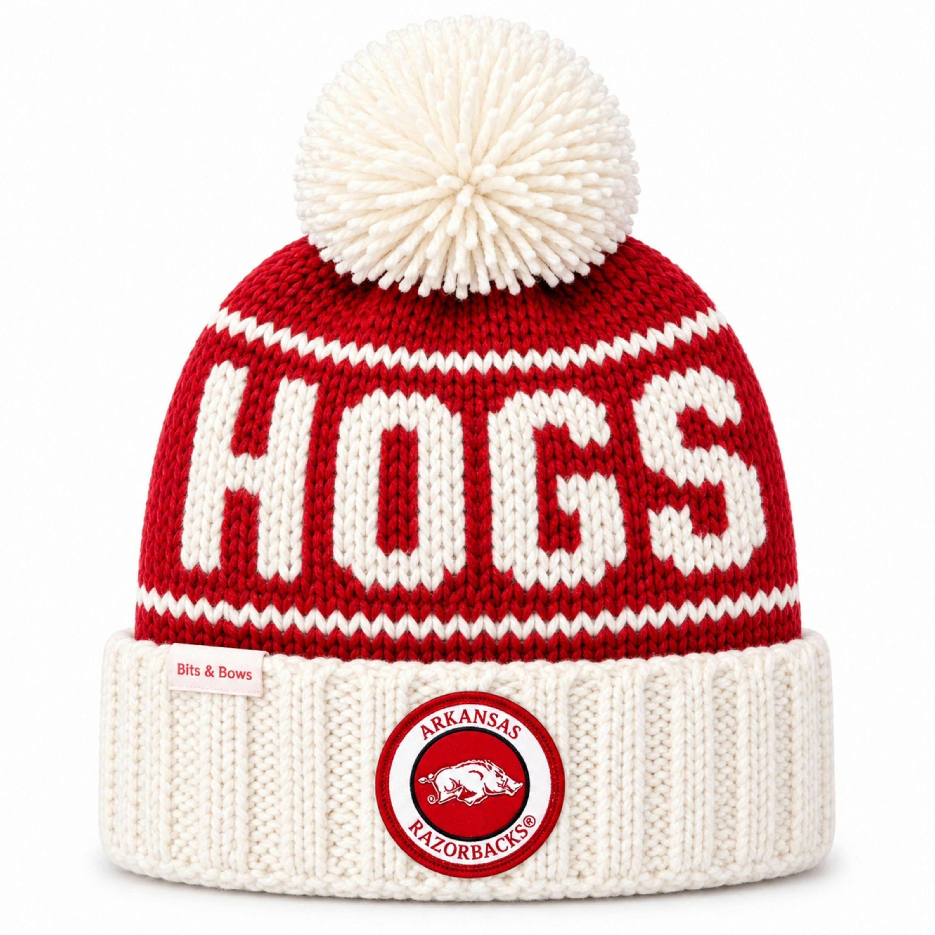 Arkansas Razorbacks Bobble Hat