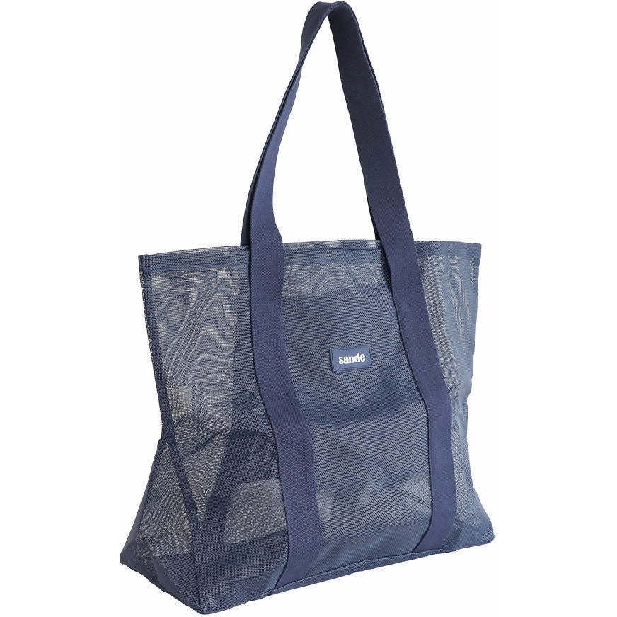 Beach Hauler™ - Mini Mesh Beach Bag – Deep Sea
