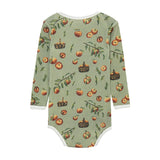 Apple Orchard Organic Cotton Long Sleeve One Piece
